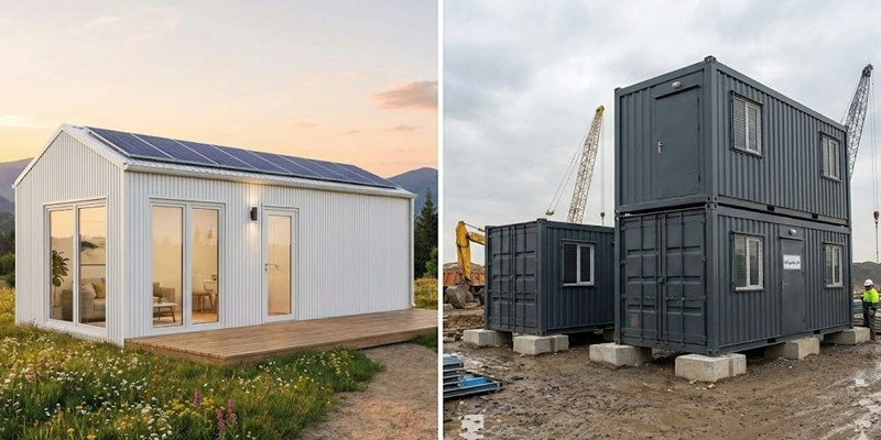 انواع کانکس ساندویچ پانل